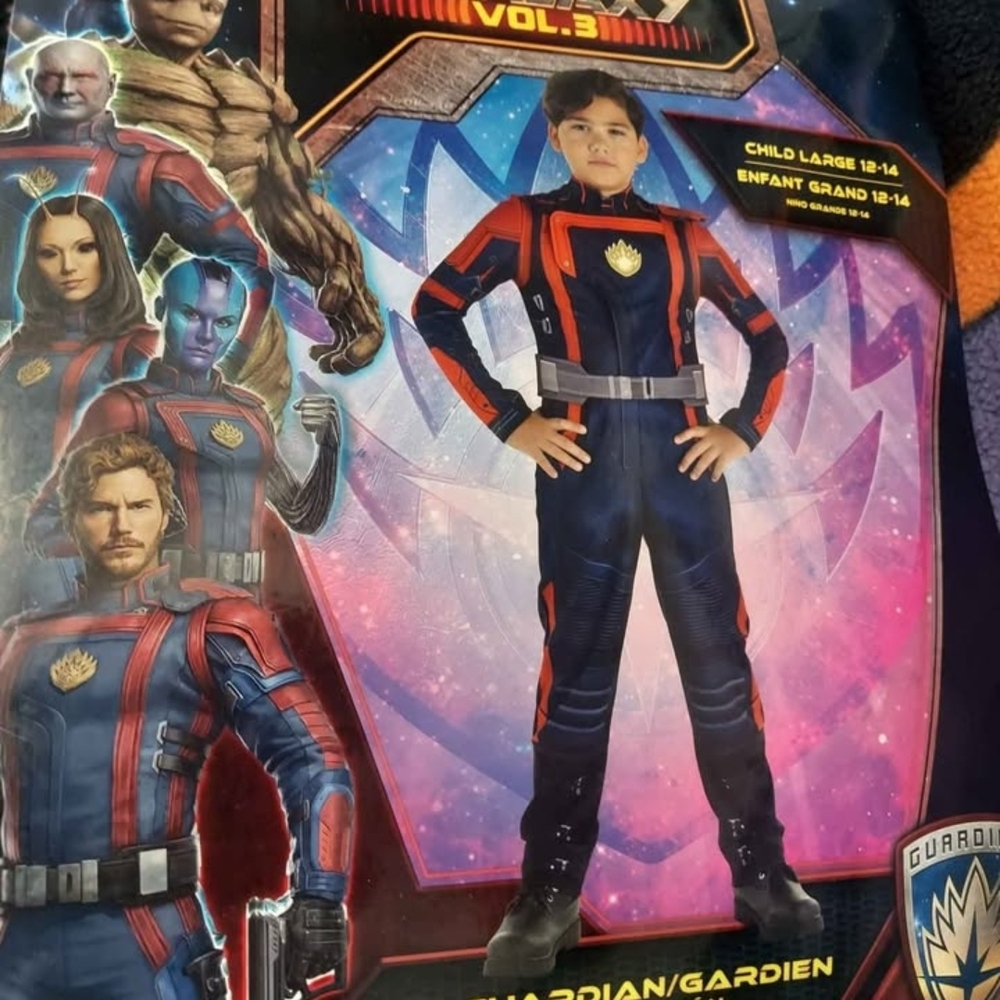 Marvel Guardians Costume - Red and Blue
